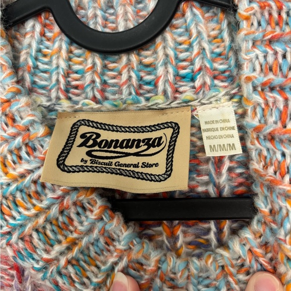 Multicolor Knit Women's Sweater - Picture 2 of 2